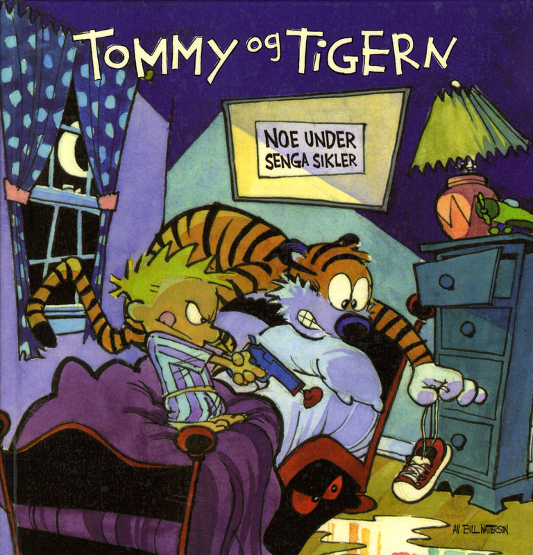 Tommy og Tigern. 2. Noe under senga sikler