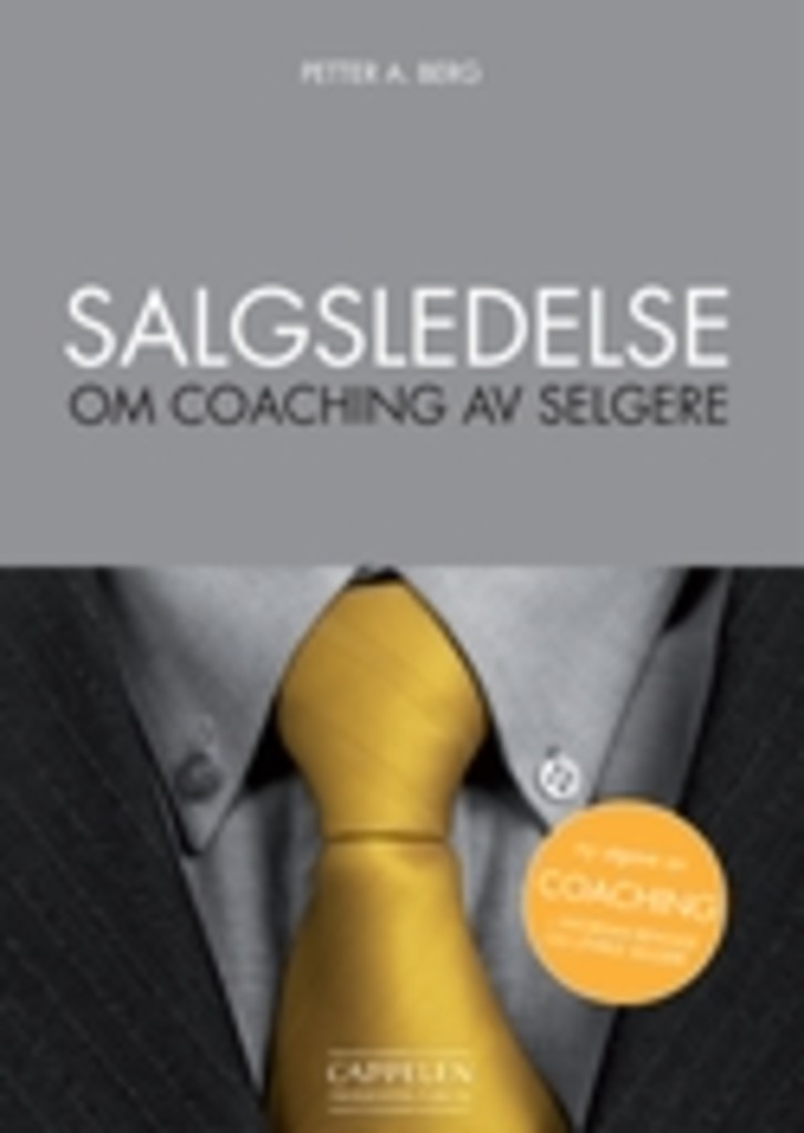 Salgsledelse - om coaching av selgere