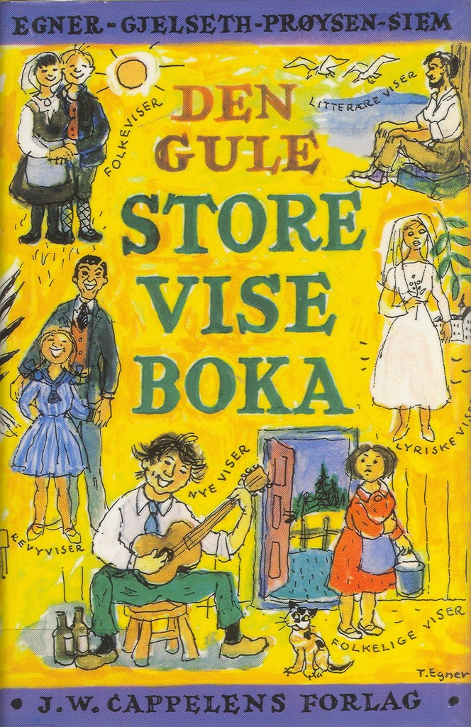 Den gule store viseboka