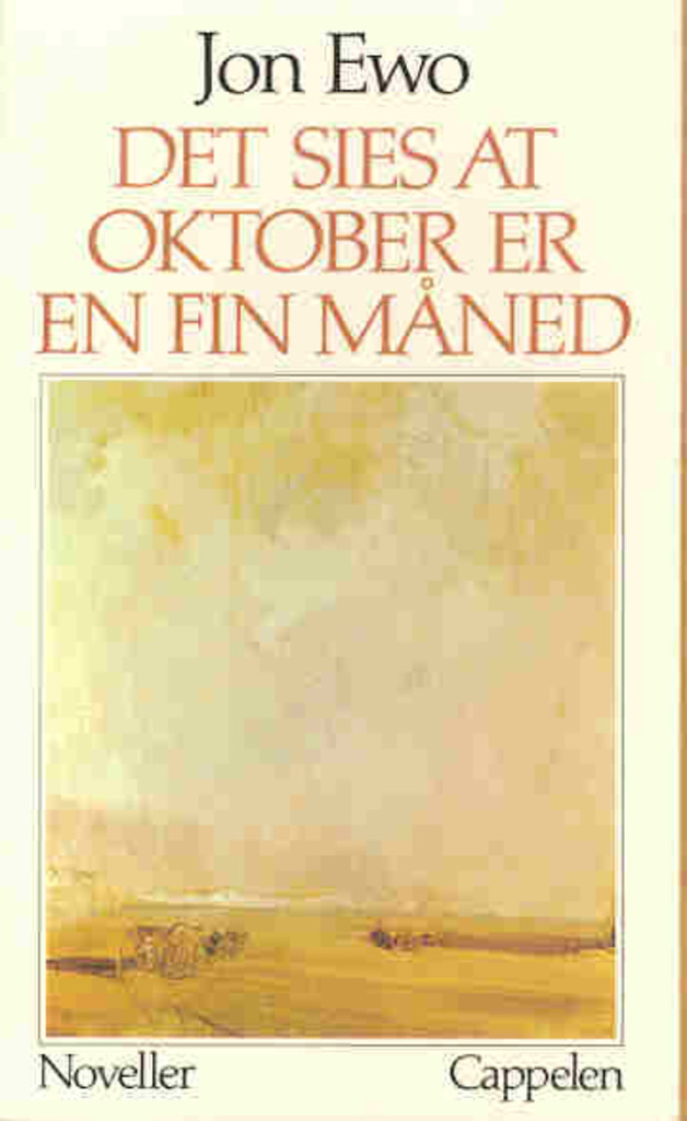 Det sies at oktober er en fin måned : en samling noveller