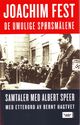 Omslagsbilde:De umulige spørsmålene : notater fra samtaler med Albert Speer fra slutten av 1966 og frem til 1981