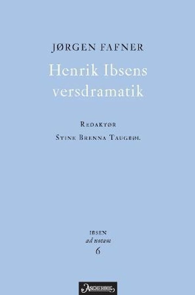 Henrik Ibsens versdramatik