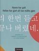 Cover photo:Hanen har galt, helten har gjort alt han måtte gjøre : koreanske dikt