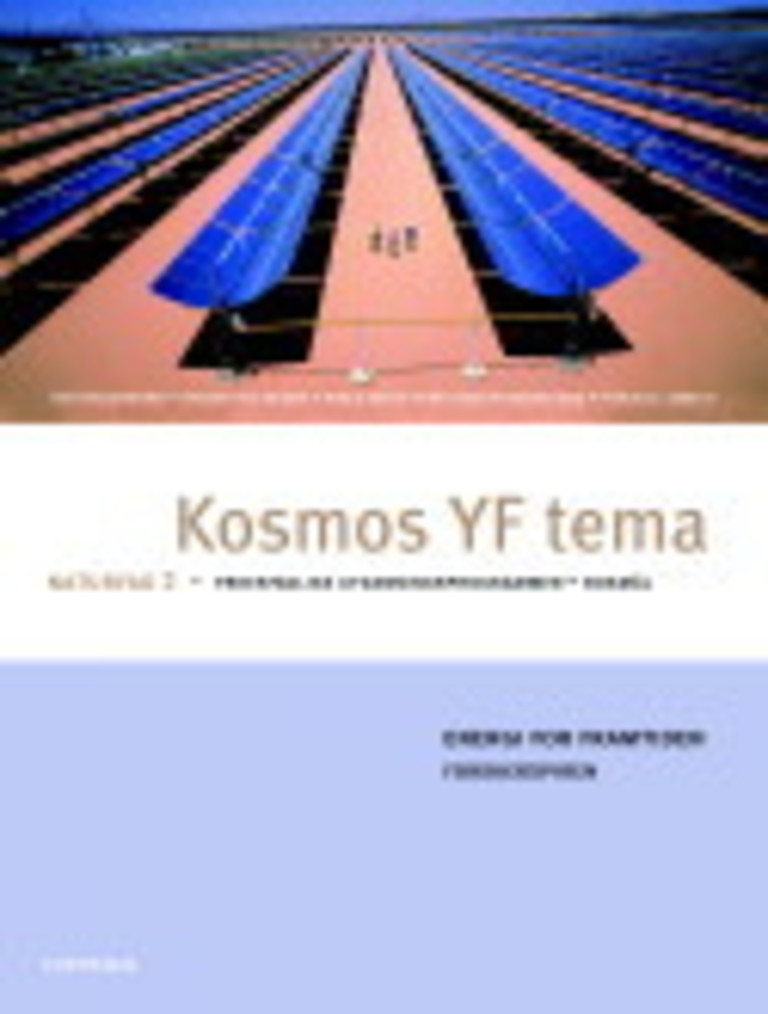 Bilde for Kosmos YF tema - Energi for framtiden: Naturfag 2: Forskerspiren