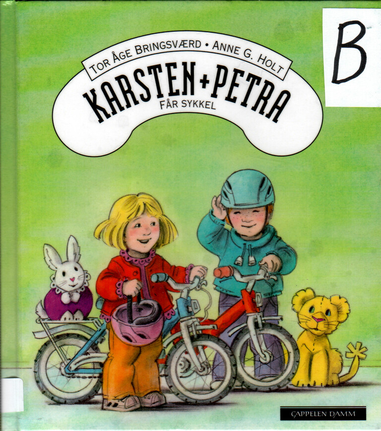 Karsten og Petra får sykkel