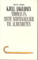Cover photo:Thomas F's siste nedtegnelser til almenheten : noveller