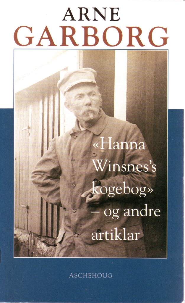 "Hanna Winsnes Kogebog".- og andre artiklar