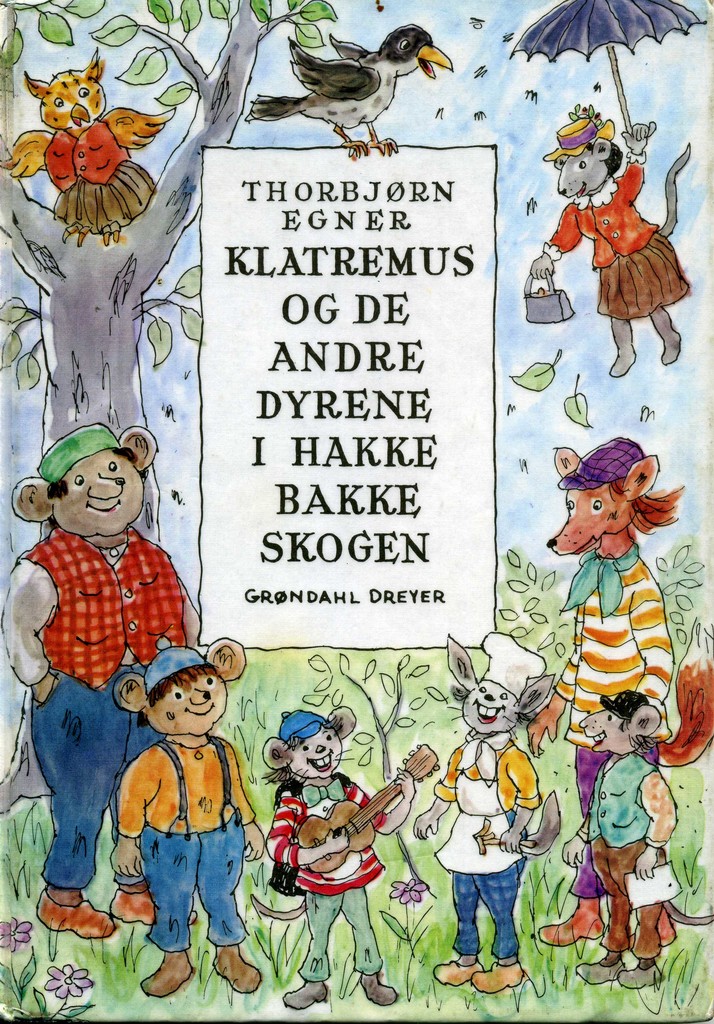 Coverbilde for Klatremus og de andre dyrene i Hakkebakkeskogen