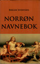 Cover photo:Norrøn navnebok