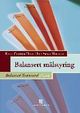 Omslagsbilde:Balansert målstyring : balanced scorecard på norsk