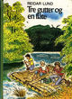 Omslagsbilde:Tre gutter og en flåte / Reidar Lund : illustrert av Alf Næsheim
