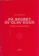Omslagsbilde:På sporet av Olav Duun : artiklar og kommentarar