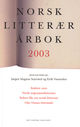 Omslagsbilde:Norsk litterær årbok 2003