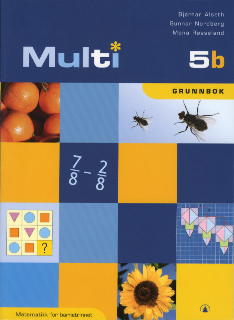 Bilde for Multi 5B Grunnbok - Matematikk for barnetrinnet