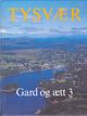 Omslagsbilde:Tysvær : Gard og ætt : 3. Førdesfjorden