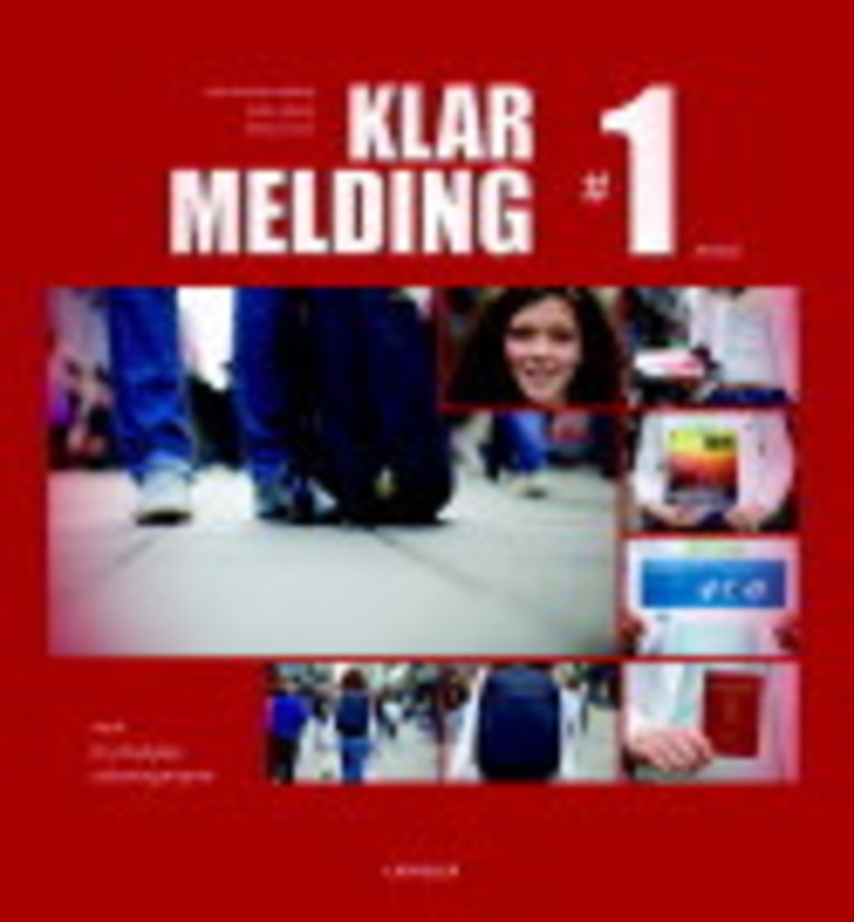 Bilde for Klar melding 1 (2006-utg) - Lærebok i norsk for Vg1