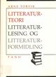 Omslagsbilde:Litteraturteori, litteraturlesing og litteraturformidling
