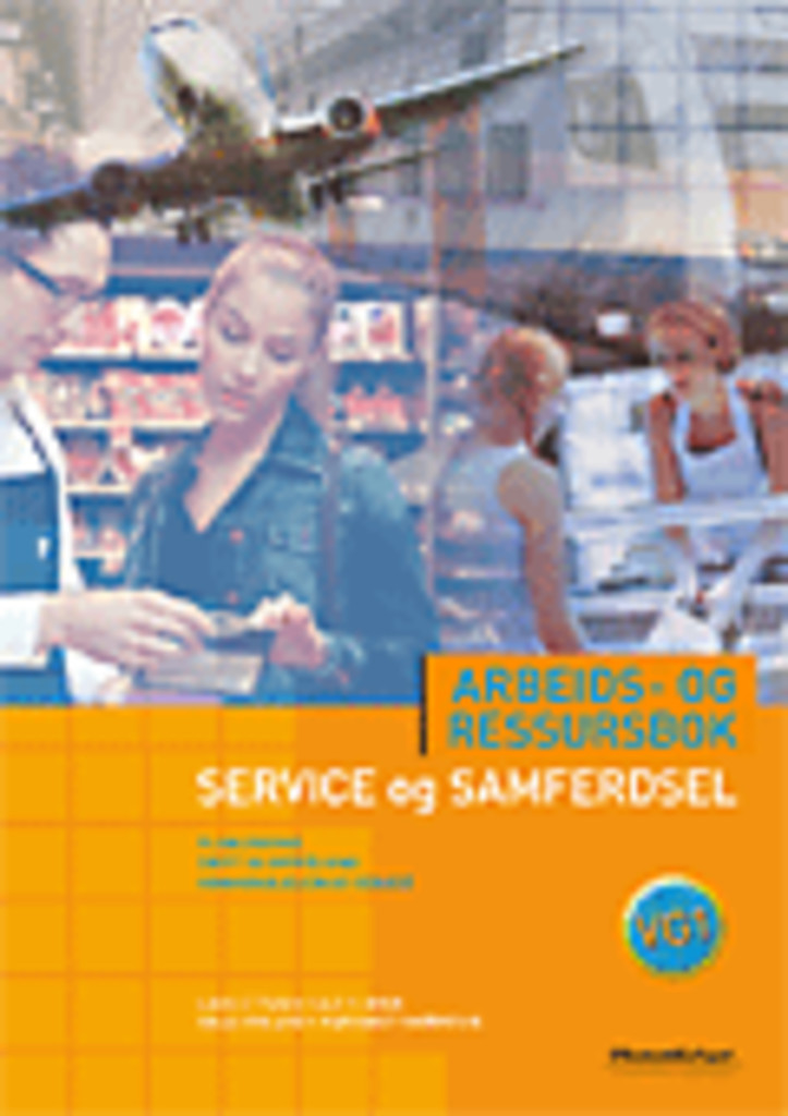 Bilde for Service og samferdsel Vg1 - Arbeids- og ressursbok