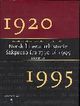 Omslagsbilde:Norsk litteraturhistorie : sakprosa fra 1750 til 1995 . 2 . 1920-1995