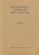 Cover photo:Alexander L. Kielland brev 1869-1906 : 1869-1883 . I
