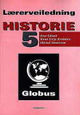 Omslagsbilde:Globus 5 : historie : lærerveiledning