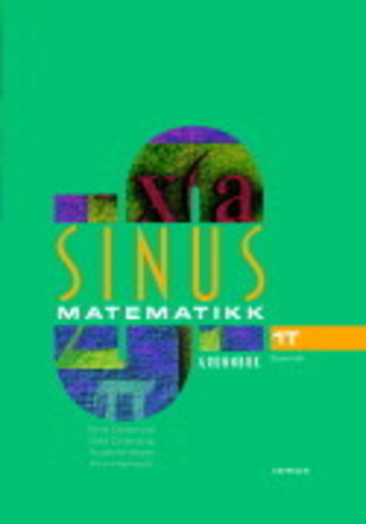 Bilde for Sinus 1T - Grunnbok i matematikk for Vg1: Studieforberedende program