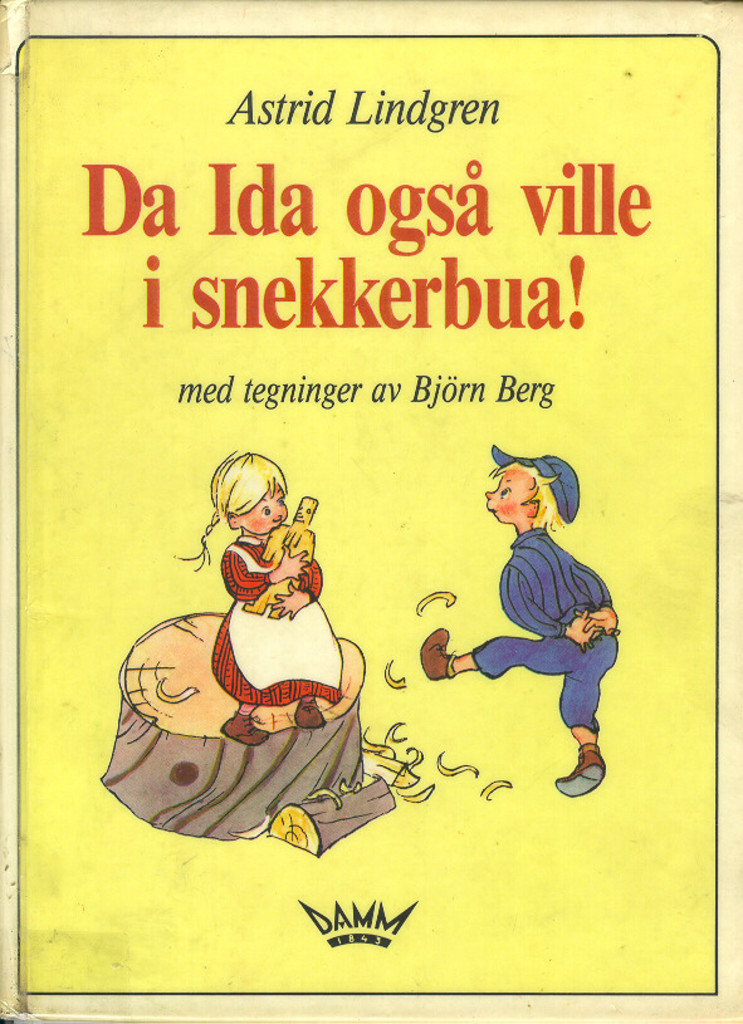 Da Ida også ville i snekkerbua!