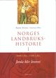 Omslagsbilde:Norges landbrukshistorie . I . Jorda blir levevei : 4000 f.Kr.-1350 e.Kr.