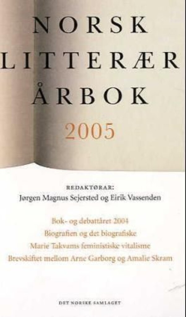 Norsk litterær årbok 2005