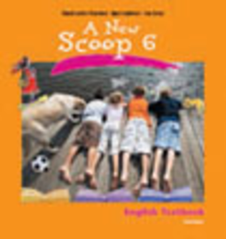 Bilde for A new Scoop 6 - English Textbook: Engelsk for 6. klasse