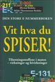 Omslagsbilde:Den store E-nummer boken : vit hva du spiser!