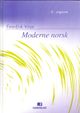 Omslagsbilde:Moderne norsk : en veiledning i skriftlig framstilling, morfologiske og syntaktiske vanskeligheter