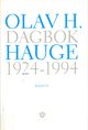 Omslagsbilde:Dagbok : 1924-1994 . Band I
