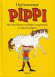 Omslagsbilde:Her kommer Pippi : den store boken om Pippi Langstrømpe