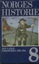 Cover photo:Norges historie : den lange fredstiden 1720-1784 . B. 8