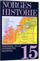 Omslagsbilde:Norges historie : bind 15 : Historisk atlas. Oversikter, årstall, tabeller. Hovedregister
