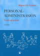 Omslagsbilde:Personaladministrasjon : teori og praksis