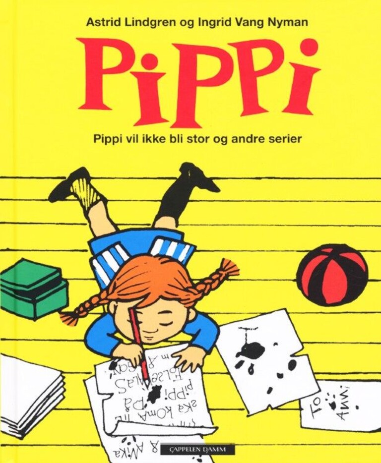 Pippi vil ikke bli stor og andre serier