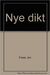 Omslagsbilde:Nye Dikt