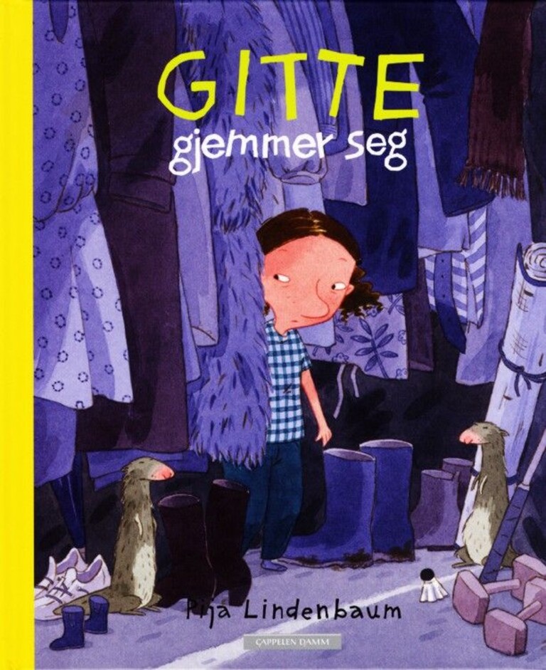 Gitte gjemmer seg