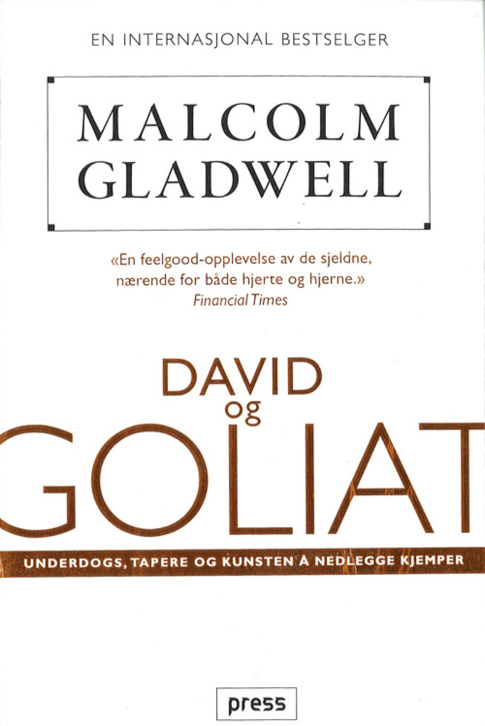 David og Goliat - underdogs, tapere og kunsten å nedlegge kjemper