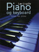 Omslagsbilde:Lær å spille piano og keyboard : trinn for trinn