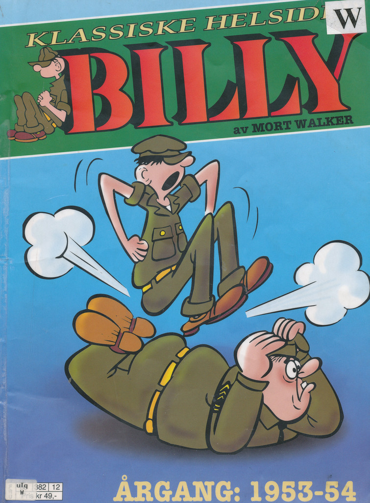 Billy : klassiske helsider fra 1953-1954