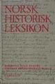 Cover photo:Norsk historisk leksikon : næringsliv, administrasjon, mynt, mål og vekt, militære forhold, byggeskikk m.m. 1500-1850