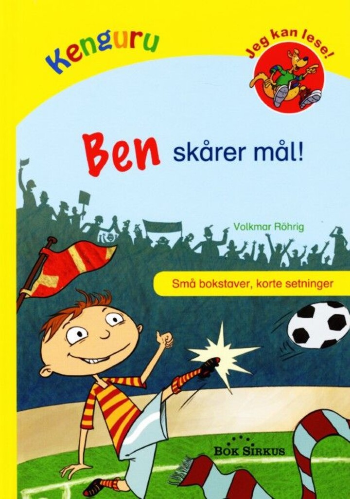 Ben skårer mål