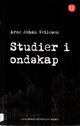 Omslagsbilde:Studier i ondskap