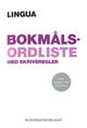 Cover photo:Lingua bokmålsordliste med skriveregler