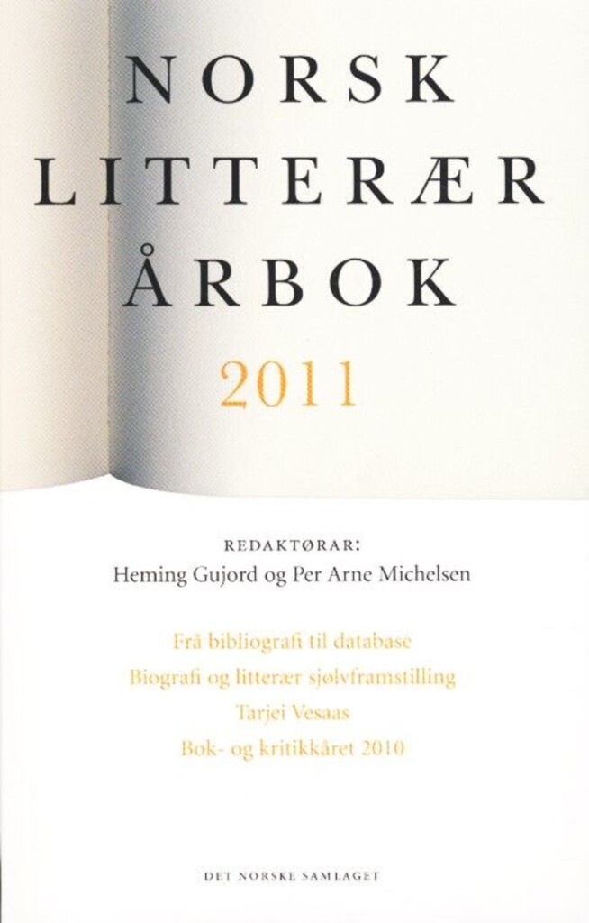 Norsk litterær årbok 2011