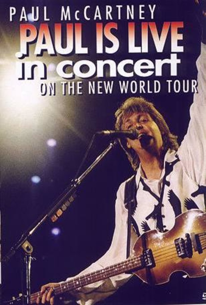 Paul is live !!! : in concert, on the new world tour