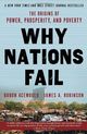 Omslagsbilde:Why nations fail : the origins of power, prosperity, and poverty